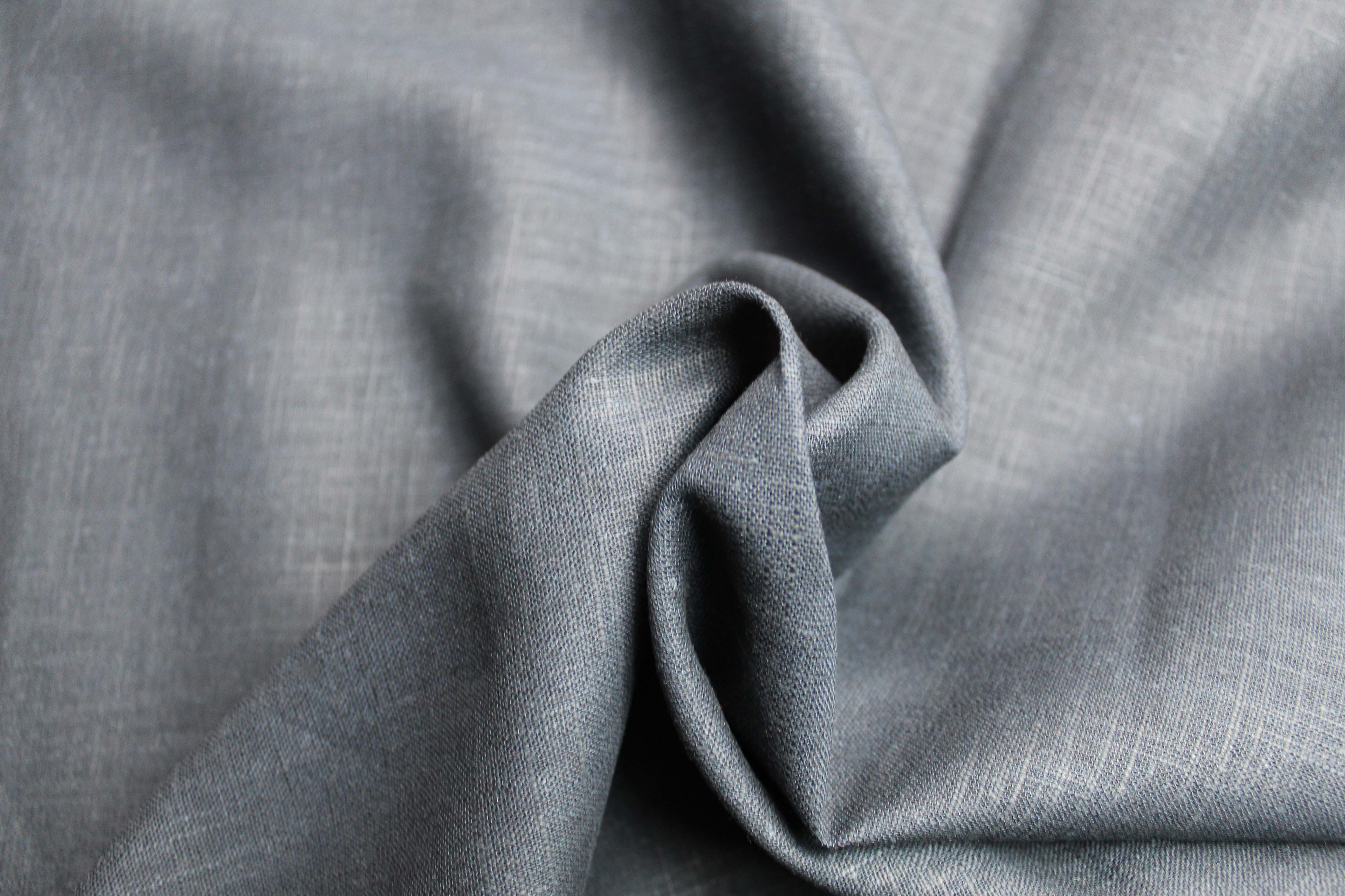 100% LINEN - NAVY